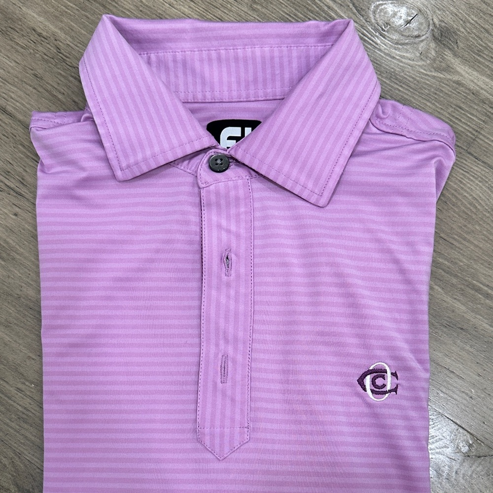 FootJoy Oakmont Men's Purple Polo Shirt
